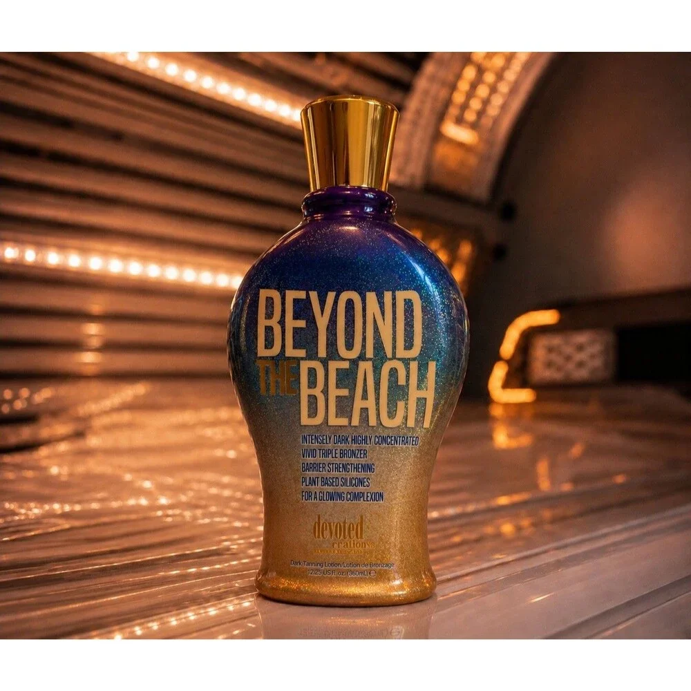Devoted Creations - Beyond The Beach Dark Tanning Lotion Bronzer 8.5 oz  NEW